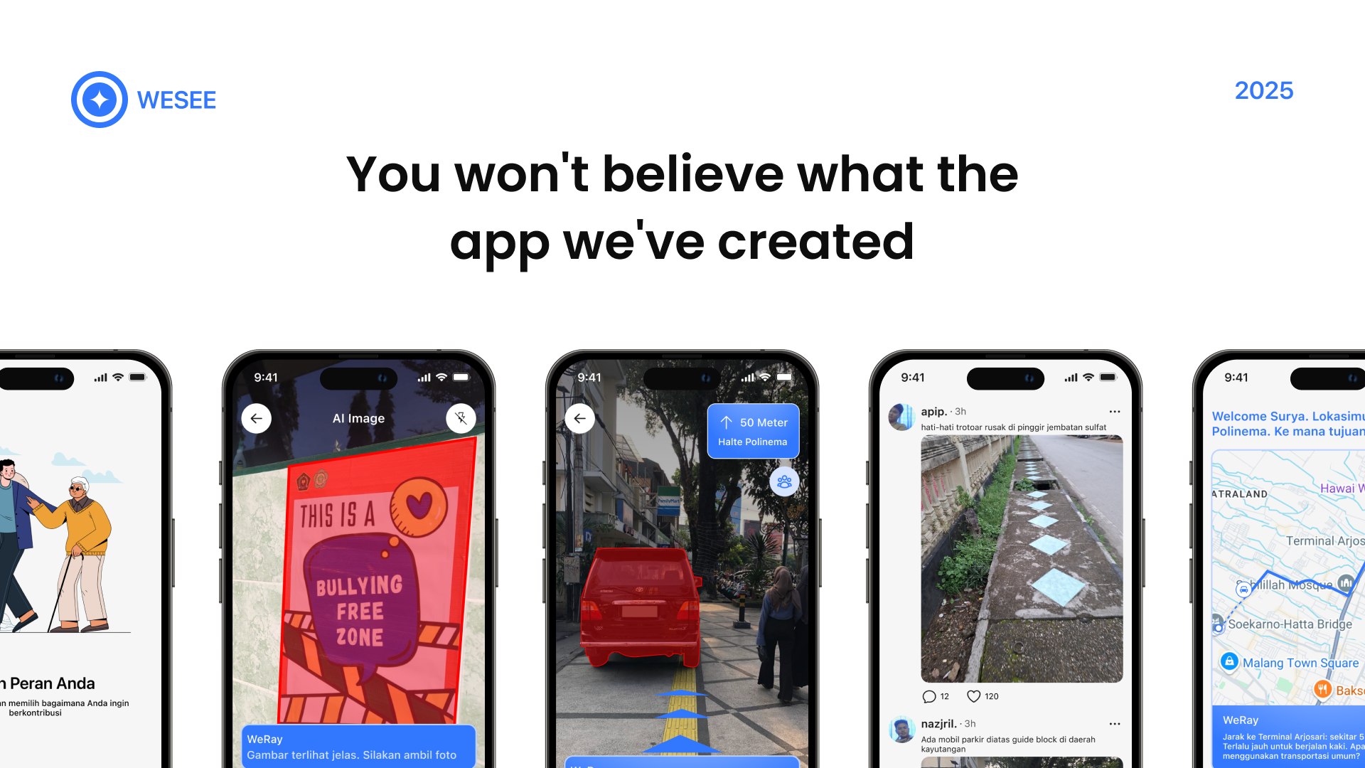 WeSee — Inclusive Navigation & Community Reporting